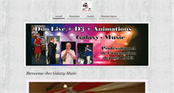 Desktop Screenshot of galaxymusic.fr